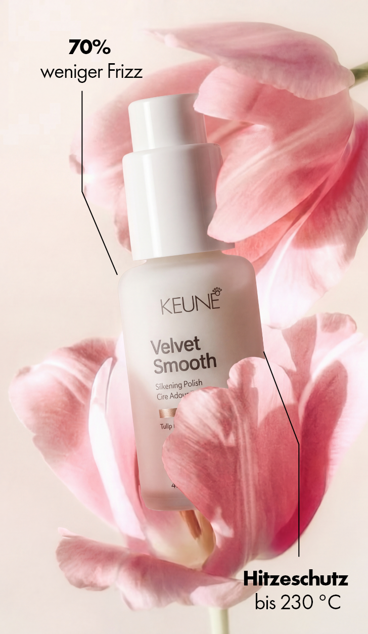 Keune Frizz-Free Pro Set für glattes, seidig weiches Haar. 