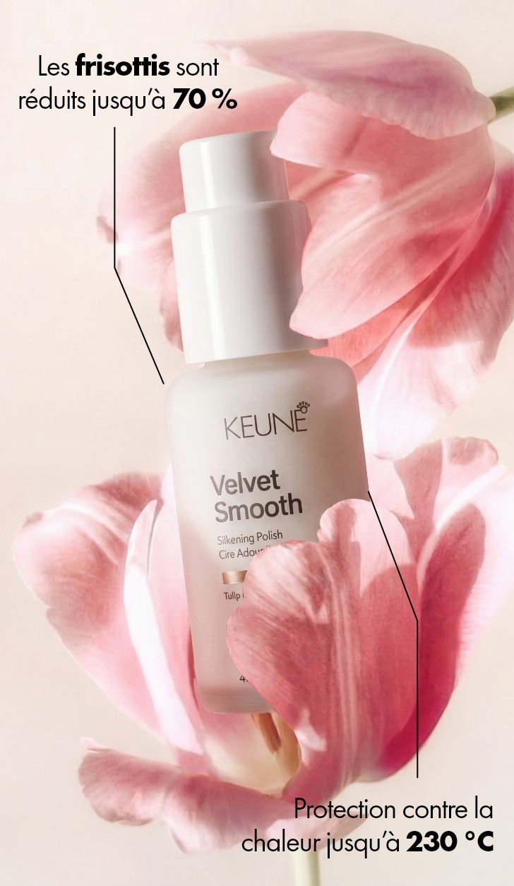 les Frizz-Free Pro Set de Keune  pour des cheveux lisses et soyeux.